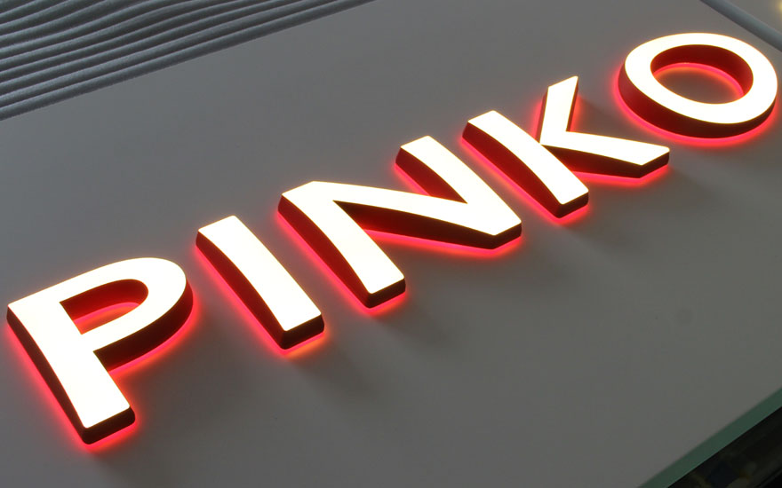 Pinko(品高)弧面亞克力雙面LED迷你發(fā)光字
