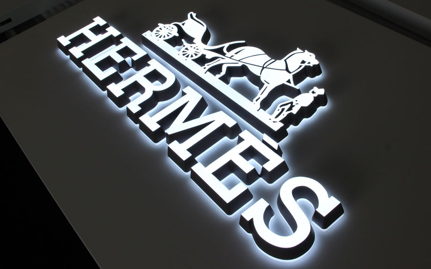 愛馬仕(Hermès)亞克力雙面LED迷你發(fā)光字