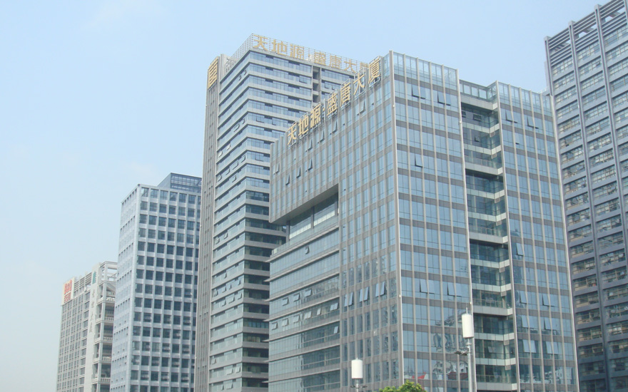 盛唐大廈LED外漏發(fā)光字工程