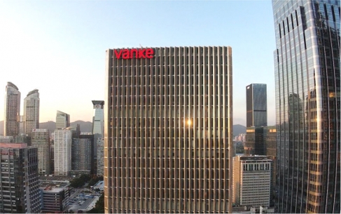 深圳萬科玻璃幕墻發(fā)光字工程