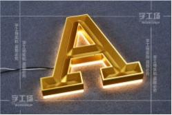 LED背發(fā)光字種類