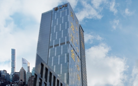 福州升龍集團(tuán)樓體網(wǎng)格發(fā)光字工程