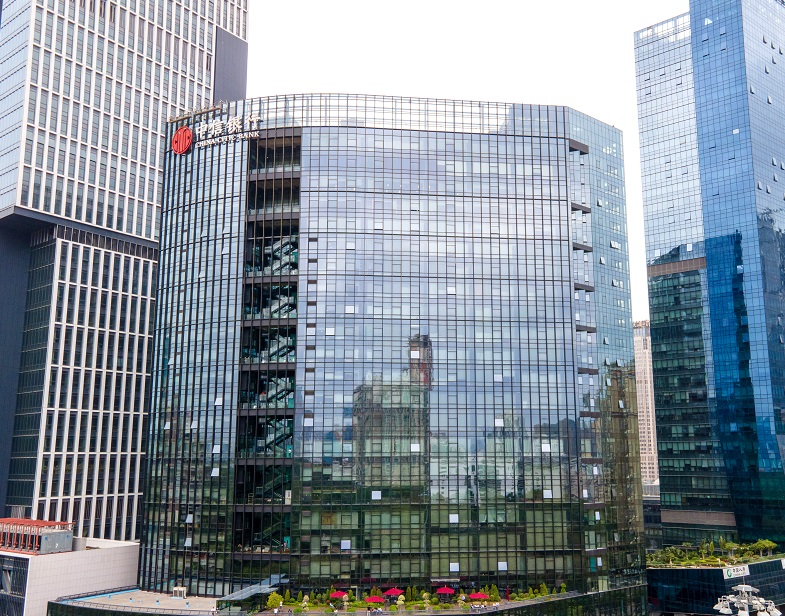深圳中信銀行幕墻發(fā)光字工程